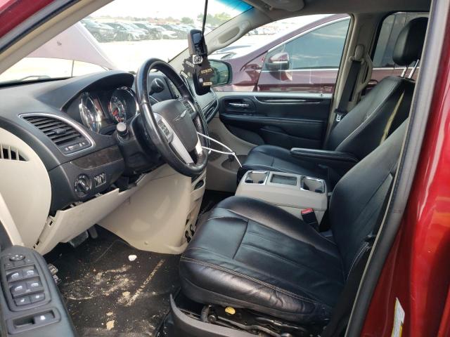 2C4RC1BG1ER159900 - 2014 CHRYSLER TOWN & COU TOURING RED photo 7