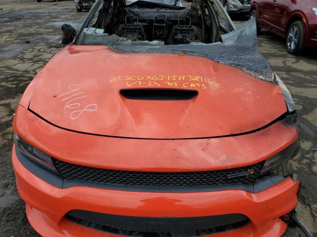 2C3CDXGJ1JH329168 - 2018 DODGE CHARGER R/T 392 ORANGE photo 11