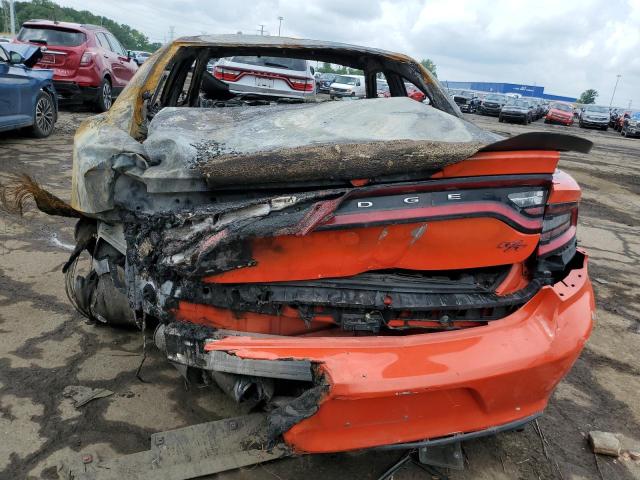 2C3CDXGJ1JH329168 - 2018 DODGE CHARGER R/T 392 ORANGE photo 6