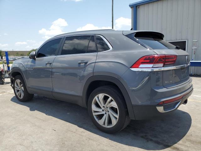 1V2BE2CA3MC217426 - 2021 VOLKSWAGEN ATLAS CROS SEL GRAY photo 2