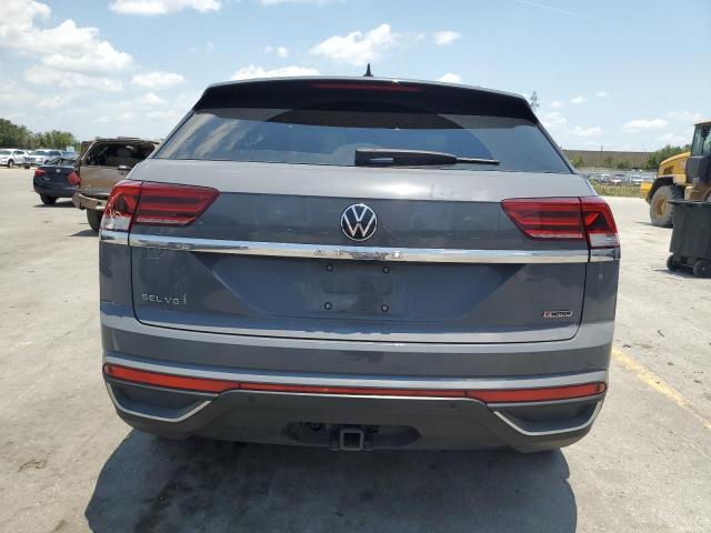 1V2BE2CA3MC217426 - 2021 VOLKSWAGEN ATLAS CROS SEL GRAY photo 6