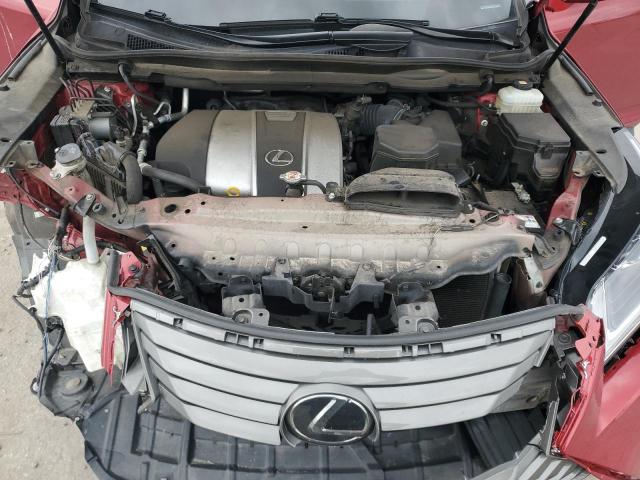 JTJBZMCA6J2035526 - 2018 LEXUS RX 350 BASE RED photo 11