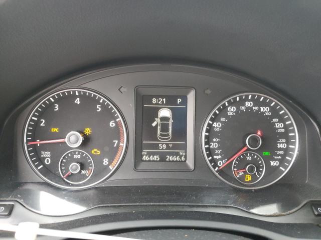 WVWFW8AH6EV007282 - 2014 VOLKSWAGEN EOS LUX BROWN photo 9