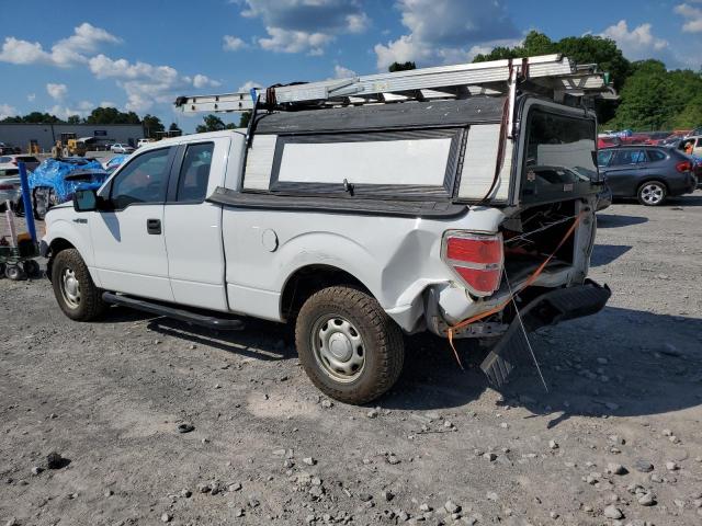 1FTEX1CMXDFB61769 - 2013 FORD F150 SUPER CAB WHITE photo 2