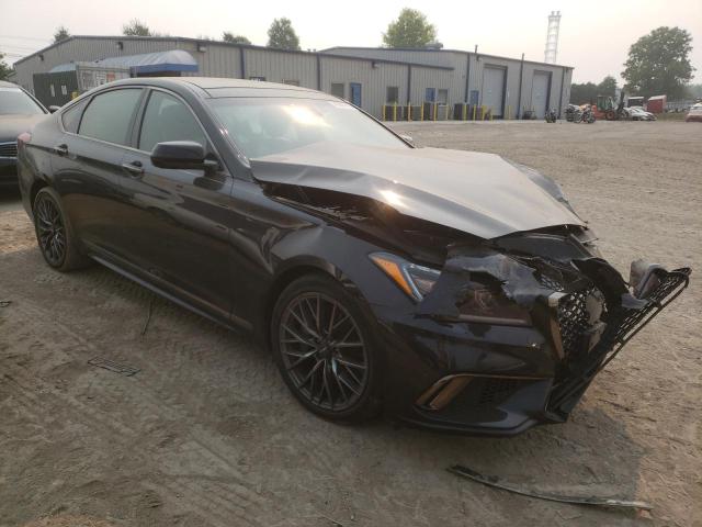 KMHGN4JB5JU234342 - 2018 GENESIS G80 SPORT BLACK photo 4