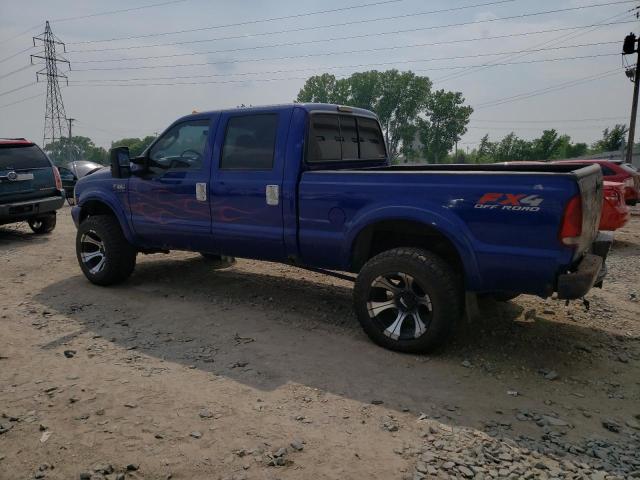 1FTSW31P73ED15728 - 2003 FORD F350 SRW SUPER DUTY BLUE photo 2