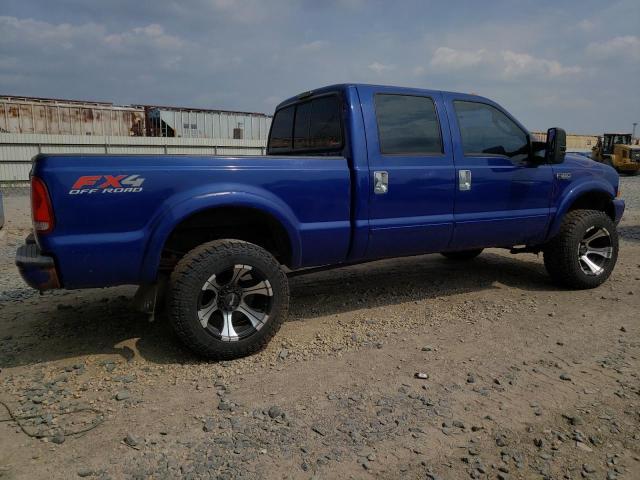 1FTSW31P73ED15728 - 2003 FORD F350 SRW SUPER DUTY BLUE photo 3