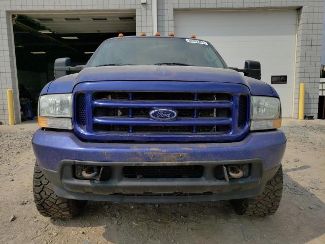 1FTSW31P73ED15728 - 2003 FORD F350 SRW SUPER DUTY BLUE photo 5