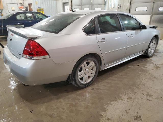 2G1WB5E3XE1140789 - 2014 CHEVROLET IMPALA LIM LT SILVER photo 3