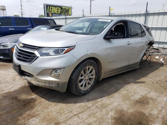 3GNAXJEV3JS586043 - 2018 CHEVROLET EQUINOX LT SILVER photo 1