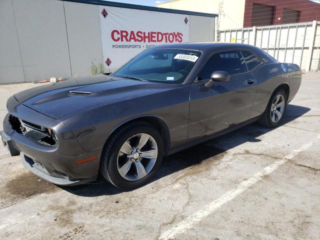 2C3CDZAG2GH107613 - 2016 DODGE CHALLENGER SXT GRAY photo 1