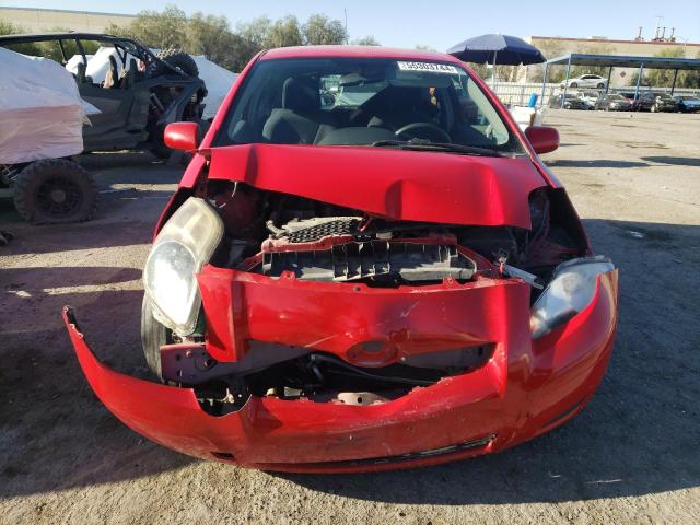 JTDJT903795230449 - 2009 TOYOTA YARIS RED photo 5