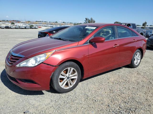 5NPEB4AC5DH775242 - 2013 HYUNDAI SONATA GLS BURGUNDY photo 1