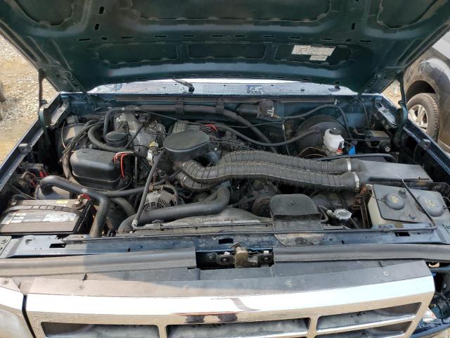 1FDHF26HXVEB44896 - 1997 FORD F250 GREEN photo 11