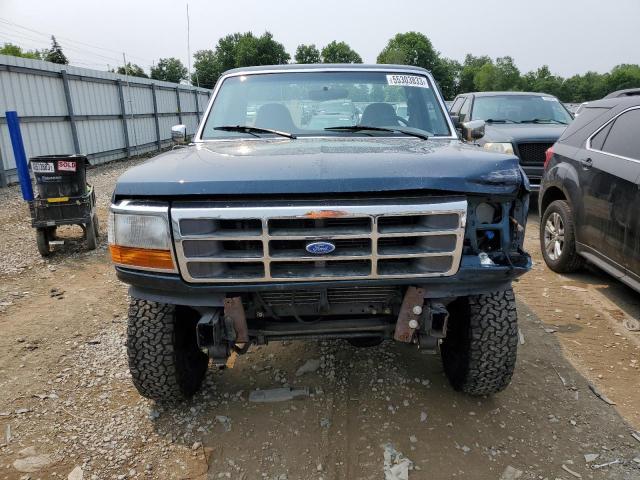 1FDHF26HXVEB44896 - 1997 FORD F250 GREEN photo 5