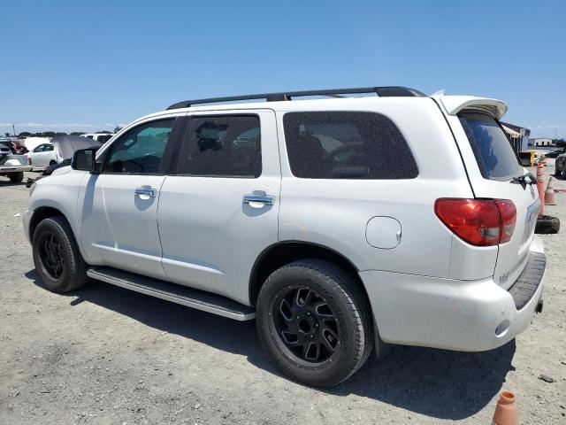 5TDDY5G10AS030457 - 2010 TOYOTA SEQUOIA PLATINUM WHITE photo 2