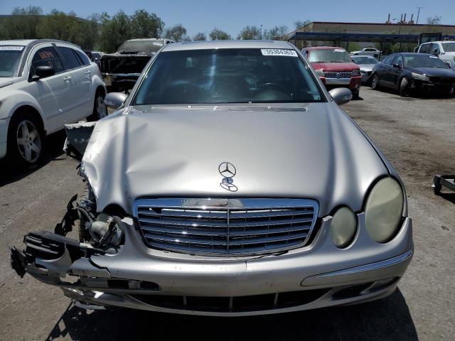 WDBUF82J85X179650 - 2005 MERCEDES-BENZ E 320 4MATIC SILVER photo 5