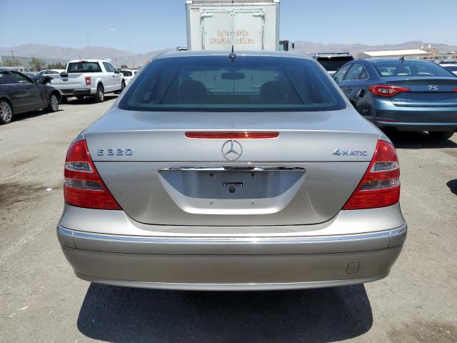 WDBUF82J85X179650 - 2005 MERCEDES-BENZ E 320 4MATIC SILVER photo 6