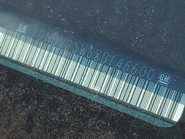 1GNDV23W38D146600 - 2008 CHEVROLET UPLANDER LS GRAY photo 13