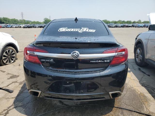 2G4GT5GXXH9188268 - 2017 BUICK REGAL GS BLACK photo 6