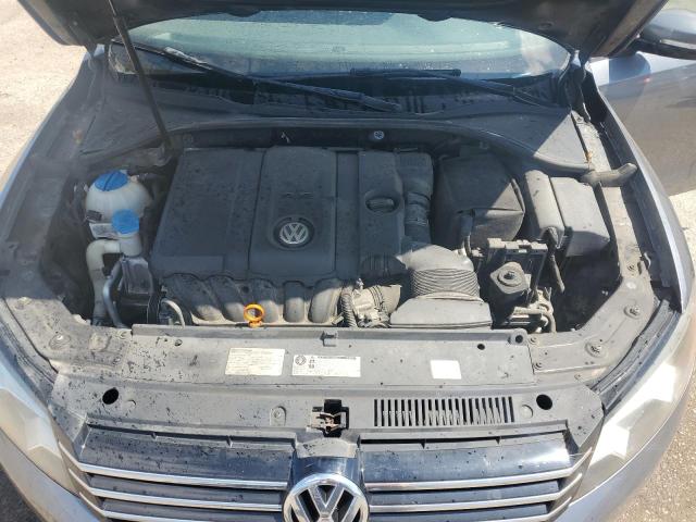 1VWAH7A37DC130938 - 2013 VOLKSWAGEN PASSAT S Сұр фото 11
