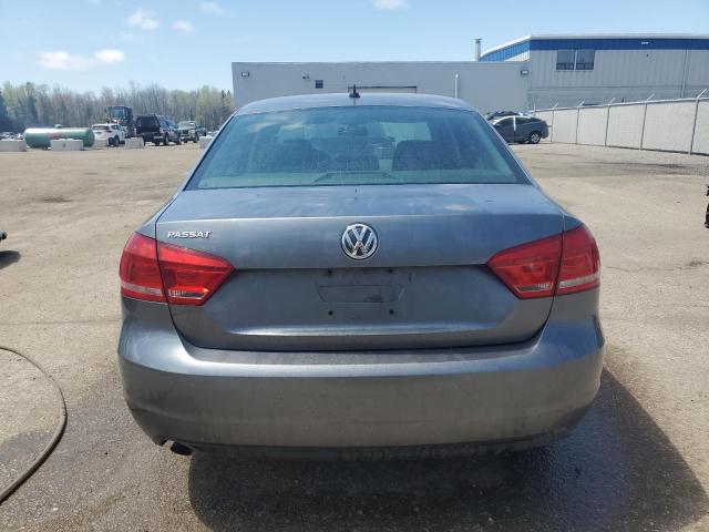 1VWAH7A37DC130938 - 2013 VOLKSWAGEN PASSAT S Сұр фото 6