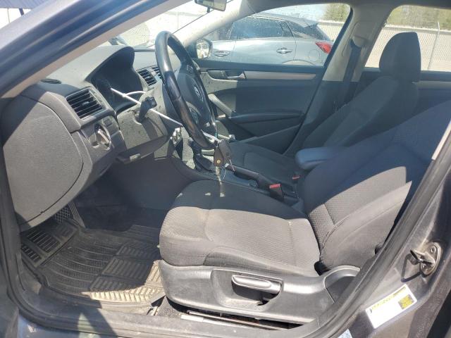 1VWAH7A37DC130938 - 2013 VOLKSWAGEN PASSAT S Сұр фото 7
