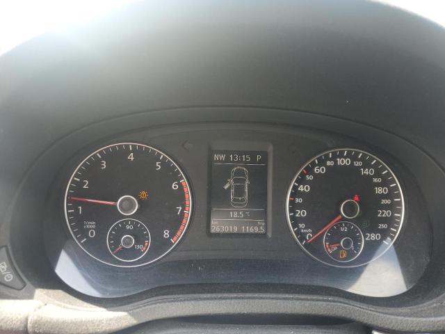 1VWAH7A37DC130938 - 2013 VOLKSWAGEN PASSAT S Сұр фото 9