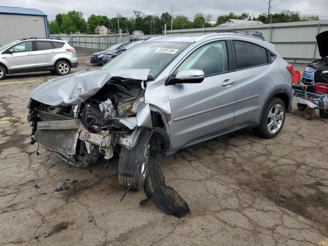 3CZRU6H74HM705421 - 2017 HONDA HR-V EXL SILVER photo 1