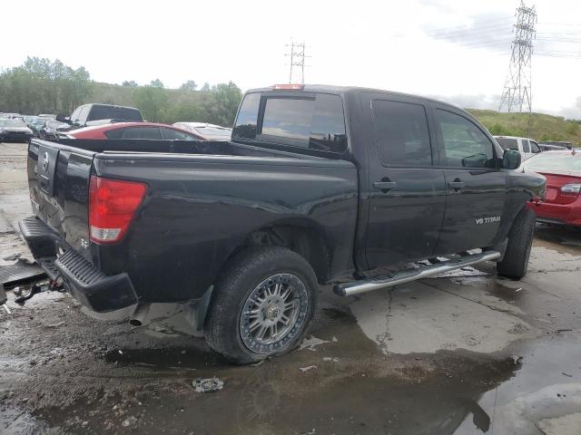 1N6BA07B47N218899 - 2007 NISSAN TITAN XE BLACK photo 3