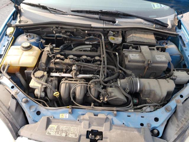 1FAHP34N37W134102 - 2007 FORD FOCUS ZX4 BLUE photo 11