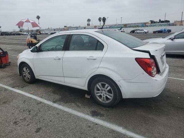 1G1JC5SB6D4135319 - 2013 CHEVROLET SONIC LT WHITE photo 2