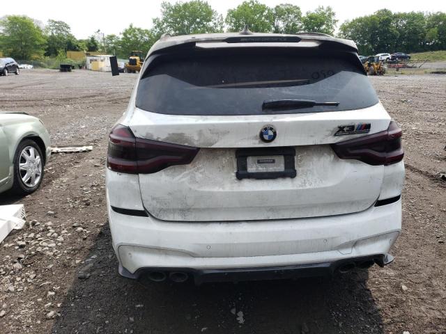 5YMTS0C02M9H79786 - 2021 BMW X3 M COMPETITION თეთრი ფოტო 6