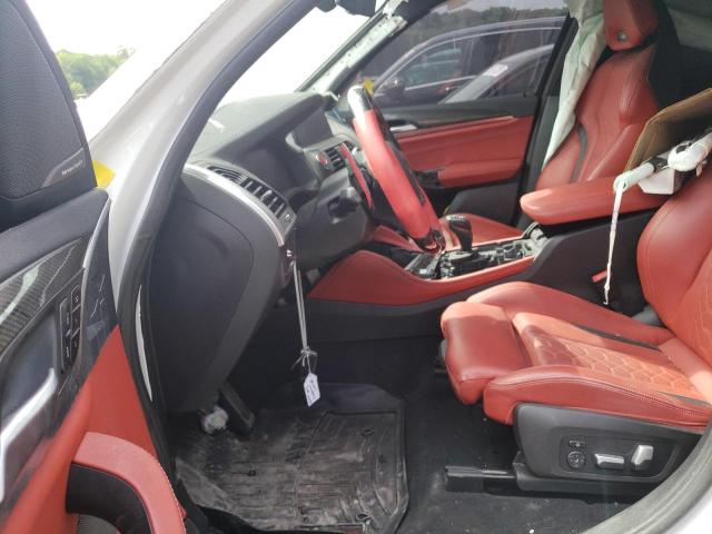 5YMTS0C02M9H79786 - 2021 BMW X3 M COMPETITION თეთრი ფოტო 7