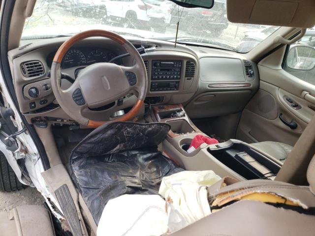 5LMEU27R11LJ14608 - 2001 LINCOLN NAVIGATOR 白色 照片 8