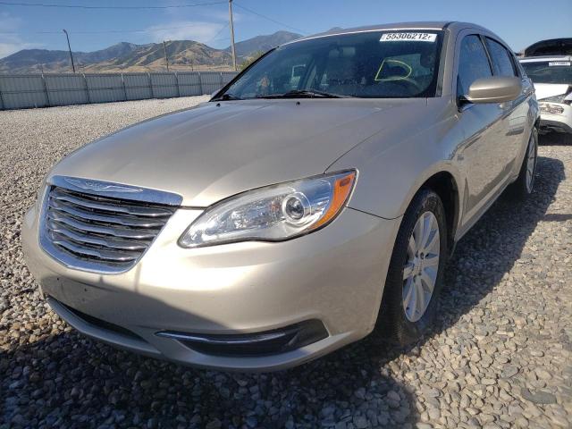 1C3CCBBB0DN723097 - 2013 CHRYSLER 200 TOURIN GOLD photo 2