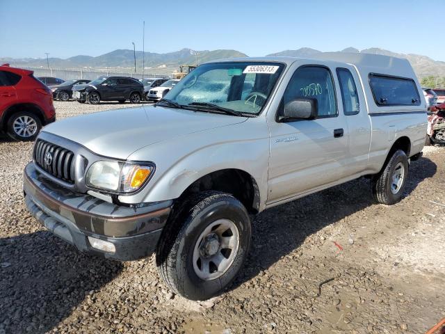 5TESN92N43Z281621 - 2003 TOYOTA TACOMA XTRACAB PRERUNNER ვერცხლისფერი ფოტო 1