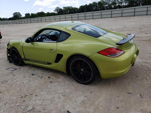 WP0AB2A89CS793404 - 2012 PORSCHE CAYMAN R GREEN photo 2