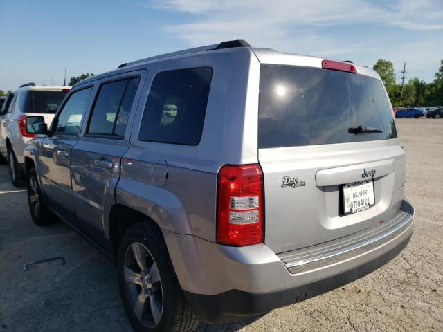 1C4NJPFA1HD118381 - 2017 JEEP PATRIOT LATITUDE SILVER photo 3