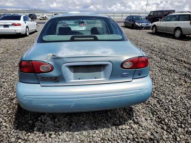 1FALP6535TK147556 - 1996 FORD CONTOUR GL TEAL photo 6