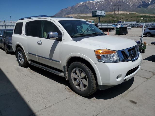 5N1AA0NC3CN607789 - 2012 NISSAN ARMADA SV WHITE photo 4