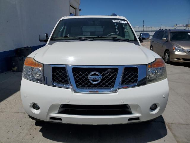 5N1AA0NC3CN607789 - 2012 NISSAN ARMADA SV WHITE photo 5