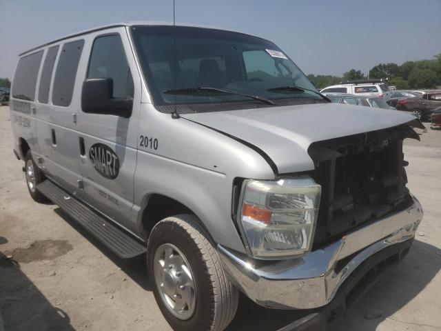 1FBNE3BL6ADA31588 - 2010 FORD ECONOLINE E350 SUPER DUTY WAGON SILVER photo 4