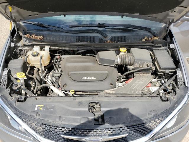 2C4RC1BG8JR110641 - 2018 CHRYSLER PACIFICA TOURING L SILVER photo 12