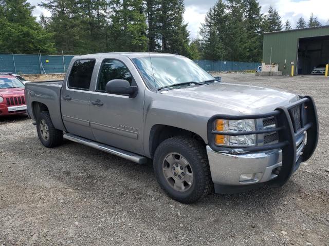 3GCPKSE72CG207578 - 2012 CHEVROLET SILVERADO K1500 LT SILVER photo 4