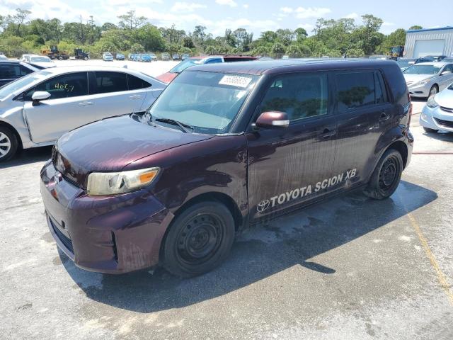 JTLZE4FE2B1141382 - 2011 TOYOTA SCION XB MAROON photo 1