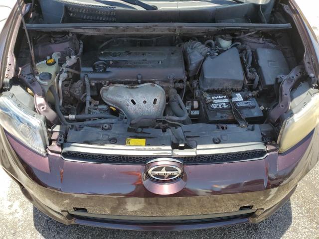 JTLZE4FE2B1141382 - 2011 TOYOTA SCION XB MAROON photo 12
