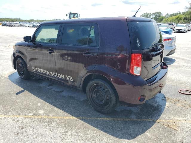 JTLZE4FE2B1141382 - 2011 TOYOTA SCION XB MAROON photo 2