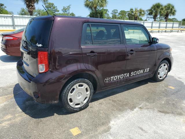 JTLZE4FE2B1141382 - 2011 TOYOTA SCION XB MAROON photo 3
