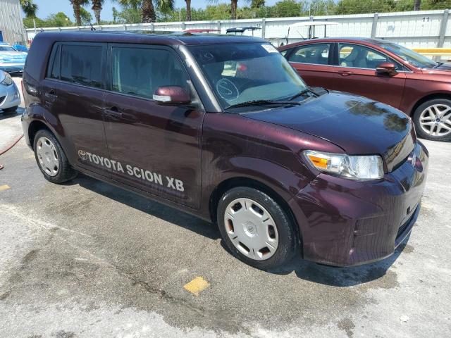 JTLZE4FE2B1141382 - 2011 TOYOTA SCION XB MAROON photo 4